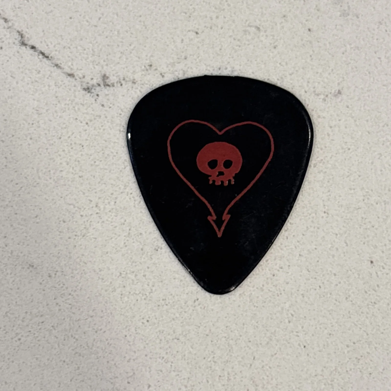Alkaline Trio Matt Skiba Stage Used Guitar Pick, image 2
