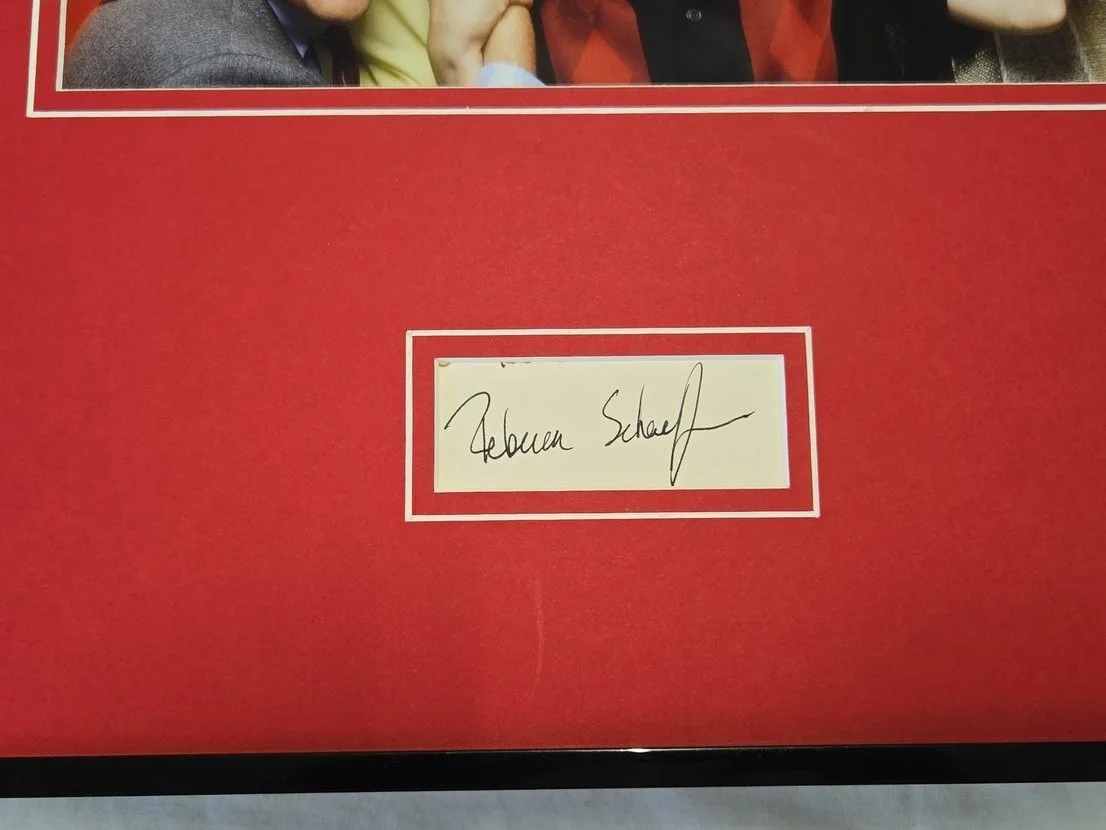 Rebecca Schaeffer Signed Photo Display Framed 16x20 JSA My Sister Sam, image 2