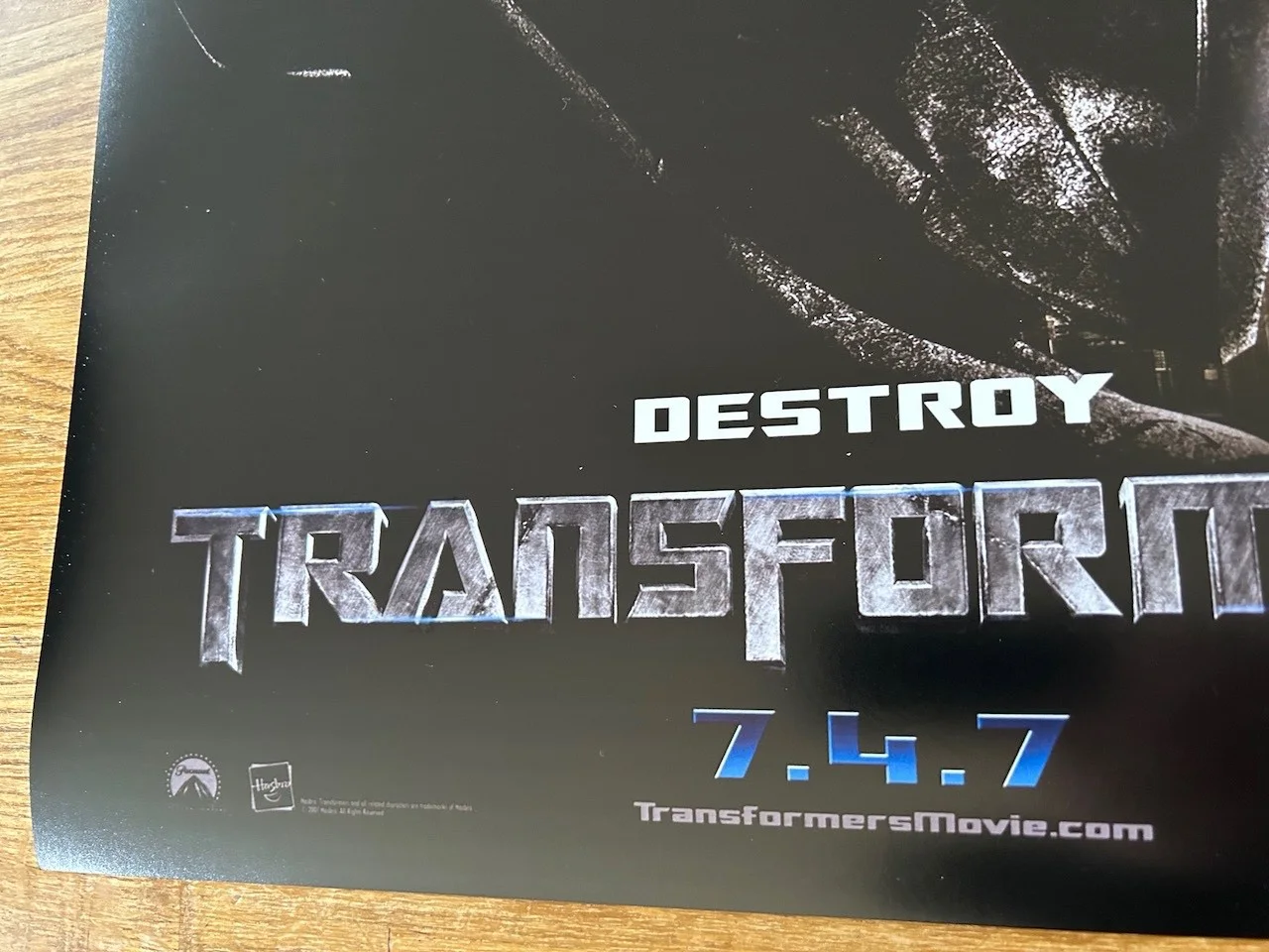 Poster Transformers size 430mm x 640mm (bit bigger than A2), image 4