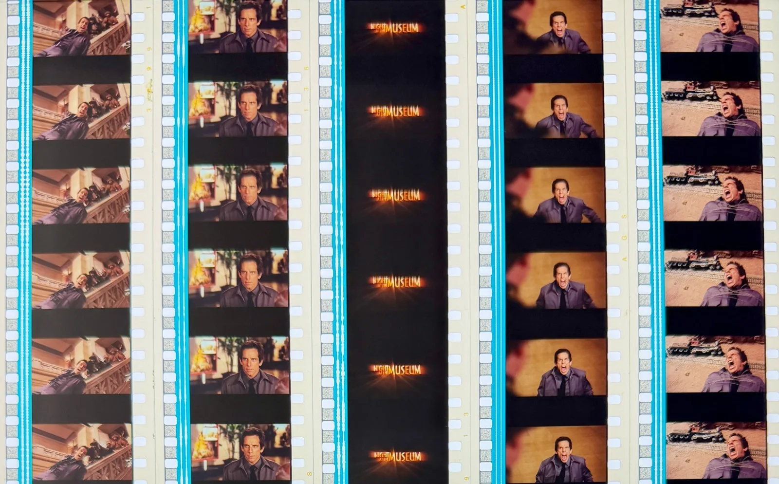 Night At The Museum 2006 Rare Very Unmounted Genuine 35mm Film Cells, изображение 4