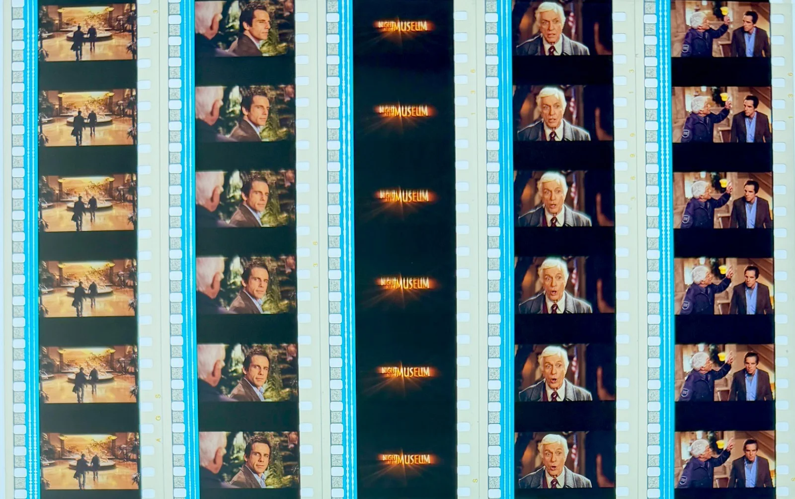 Night At The Museum 2006 Rare Very Unmounted Genuine 35mm Film Cells, изображение 5