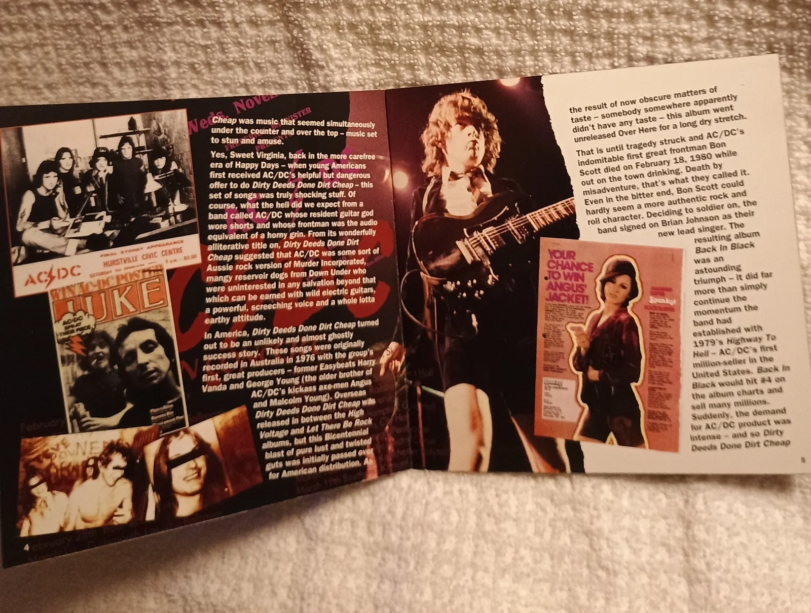 Vintage AC/DC Dirty Deeds Done Dirt Cheap CD Atlantic/ Columbia 1976, изображение 5