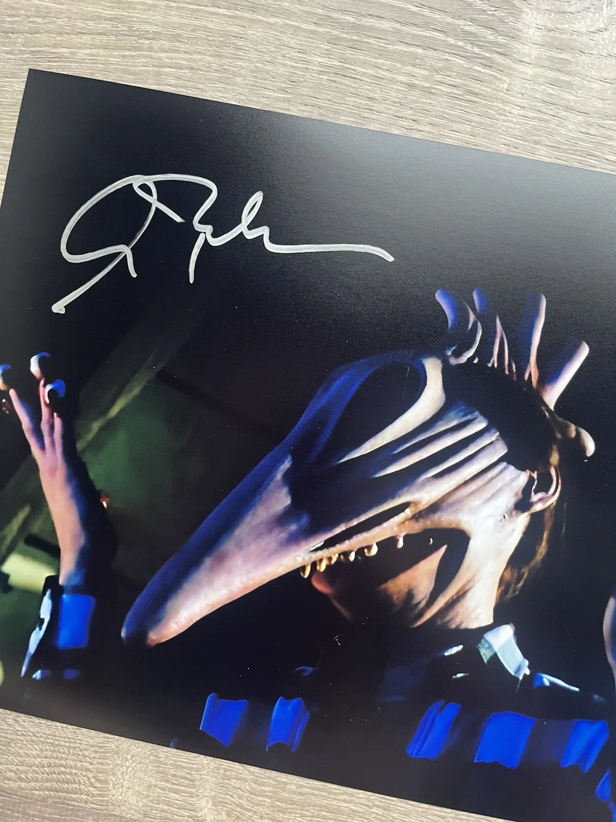 Alec Baldwin — Alec Baldwin Signed Beetlejuice 11x14 Photo JSA COA Adam Maitland Horror Auto, изображение 3