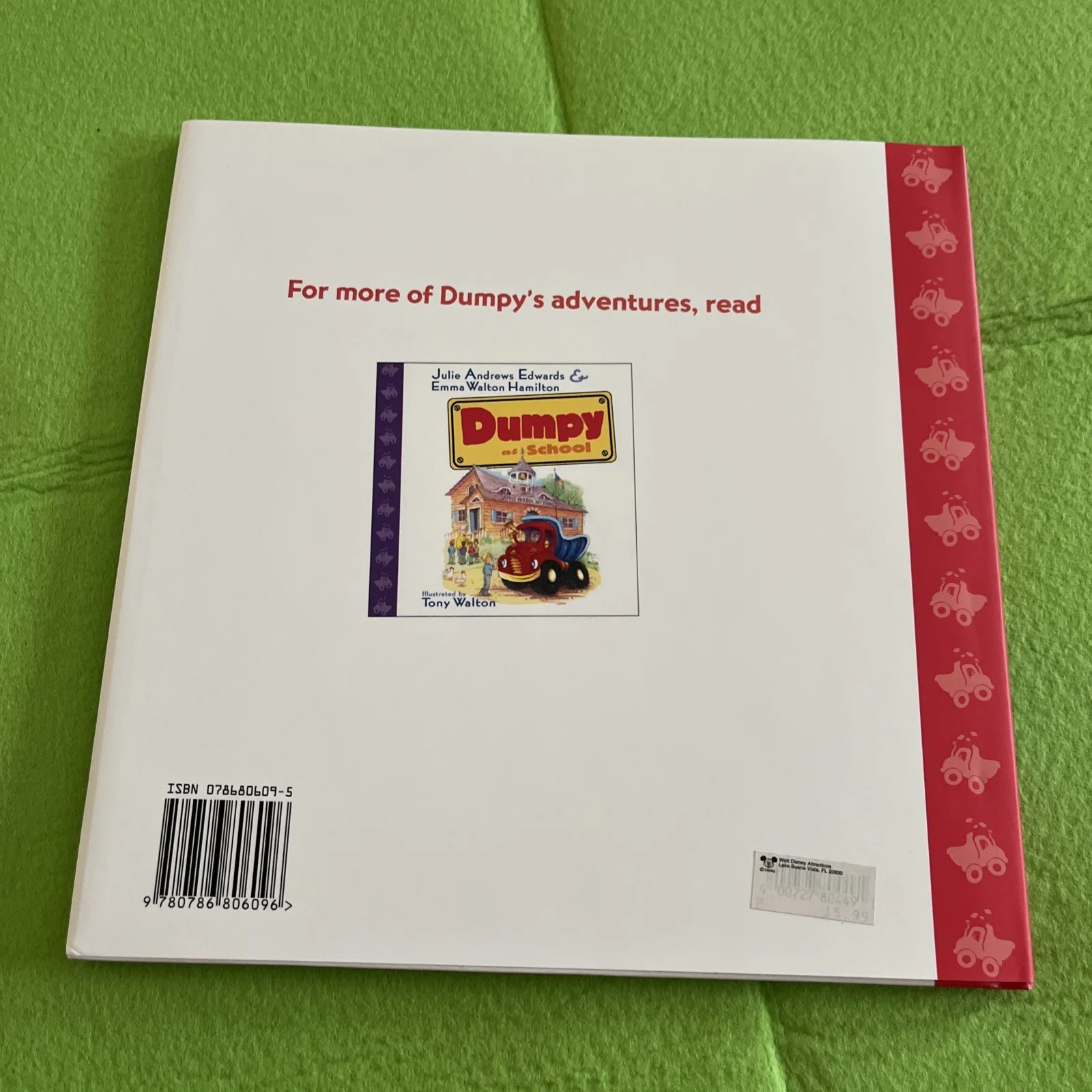 Julie Andrews — Dumpy The Dump Truck Julie Andrews Tony Walton Emma Walton Hamilton RARE Signed, image 3