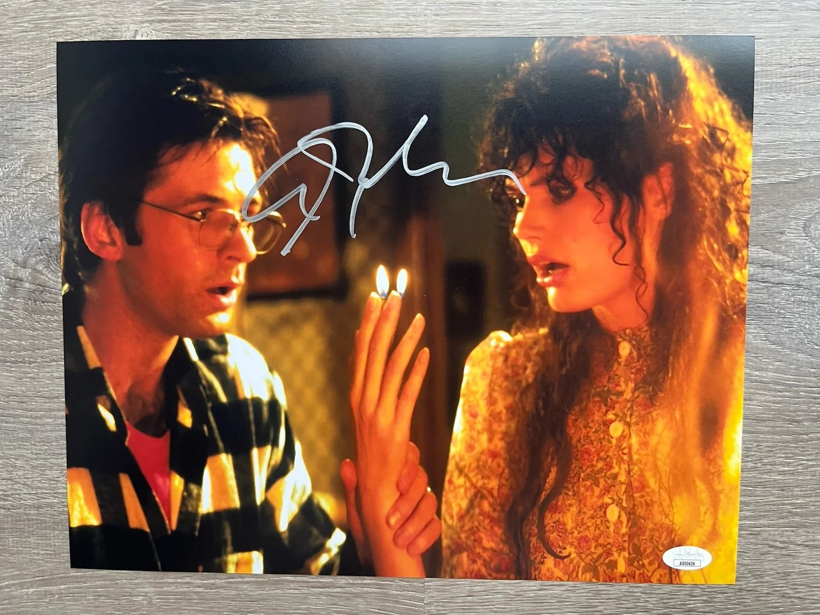Alec Baldwin — Alec Baldwin Signed Beetlejuice 11x14 Photo JSA COA Adam Maitland Horror Auto, изображение 2