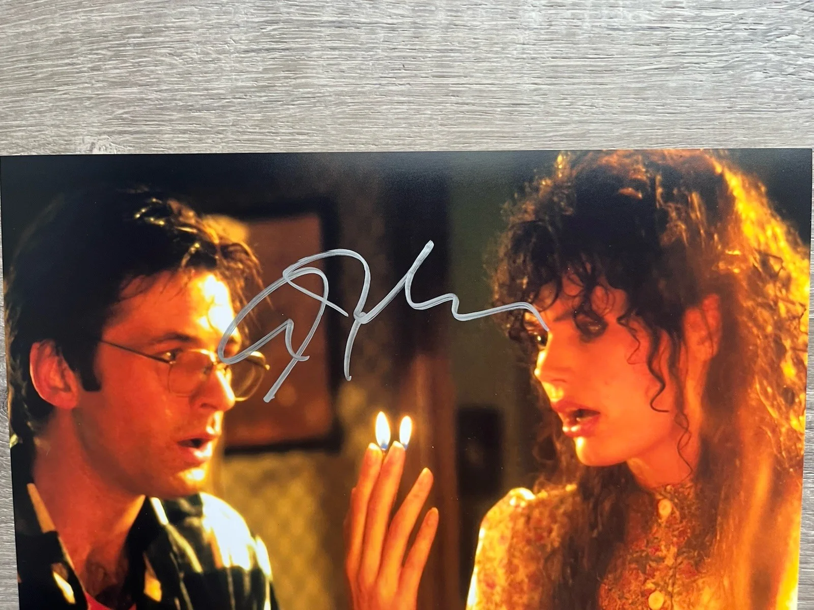 Alec Baldwin — Alec Baldwin Signed Beetlejuice 11x14 Photo JSA COA Adam Maitland Horror Auto, изображение 3