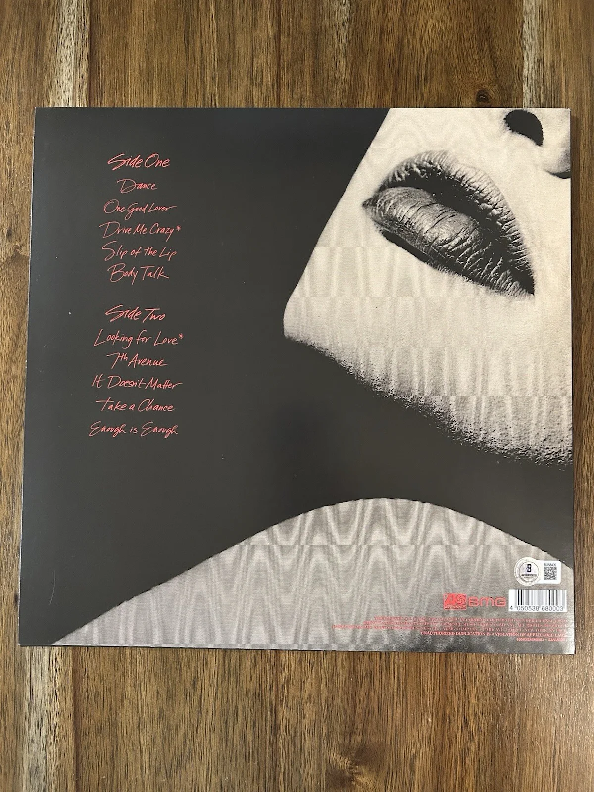 Stephen Pearcy ‘Ratt’ Band Signed ‘Dancing Undercover’ Vinyl Album Beckett, image 3