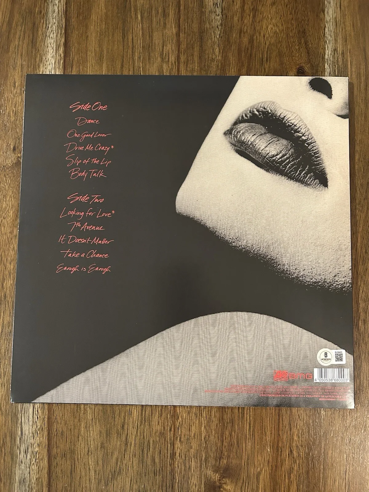 Stephen Pearcy ‘Ratt’ Band Signed ‘Dancing Undercover’ Vinyl Album Beckett, image 3