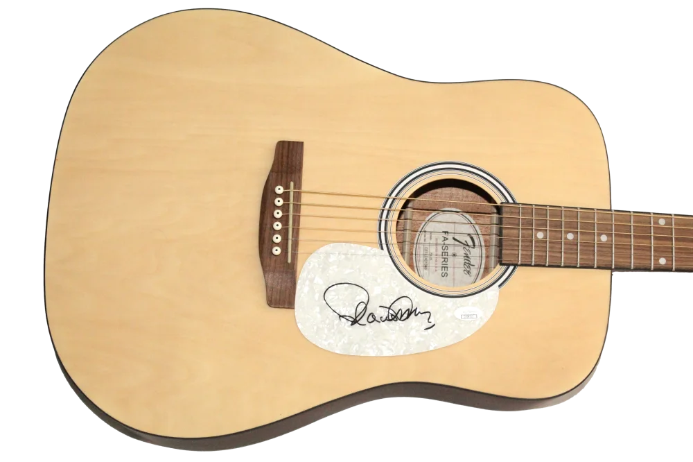 Placido Domingo — Placido Domingo Signed Autograph Fender Acoustic Guitar - Opera Icon w/ JSA COA