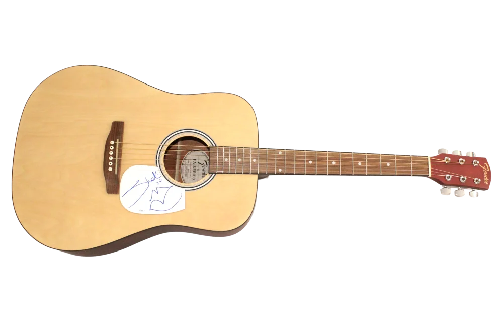 Shakira — Shakira Signed Autograph Full Size Fender Acoustic Guitar w/ JSA COA, изображение 2