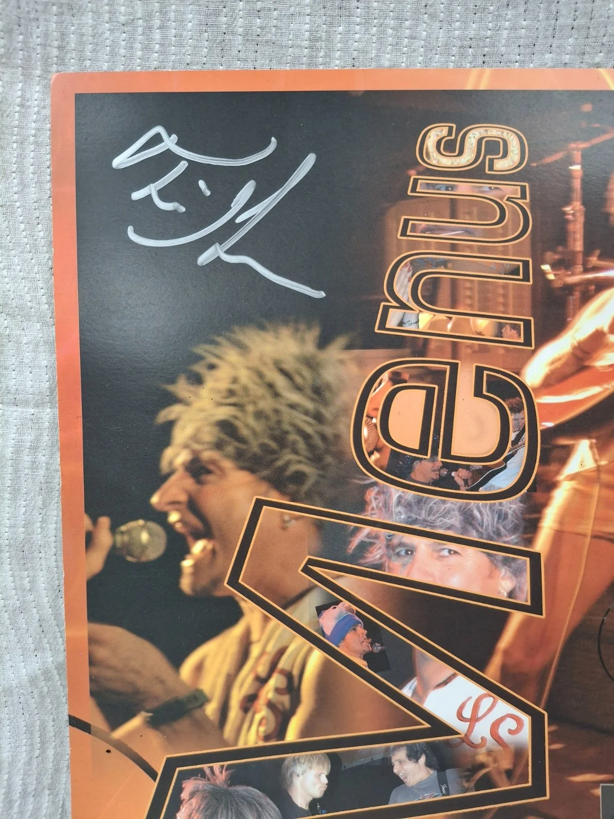 The Menus Signed Concert Poster NO COA One Signature, изображение 2