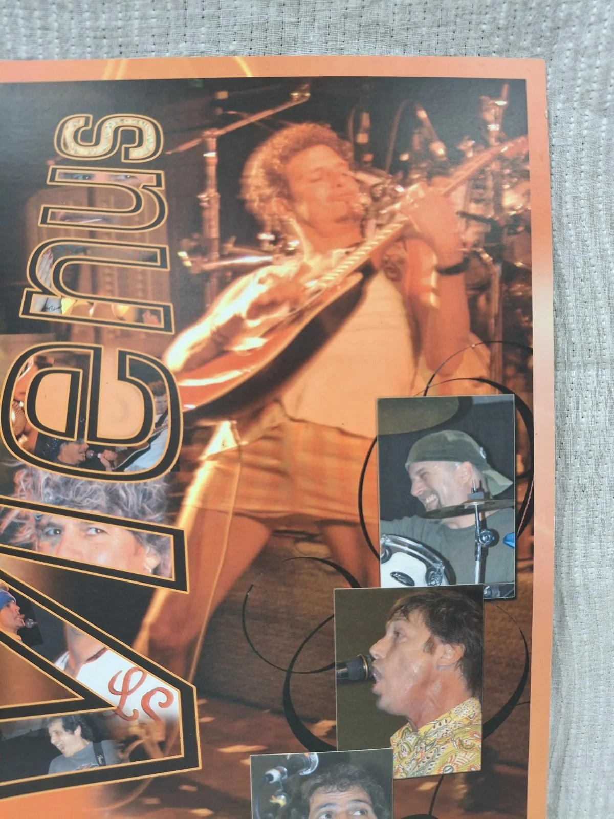 The Menus Signed Concert Poster NO COA One Signature, изображение 3