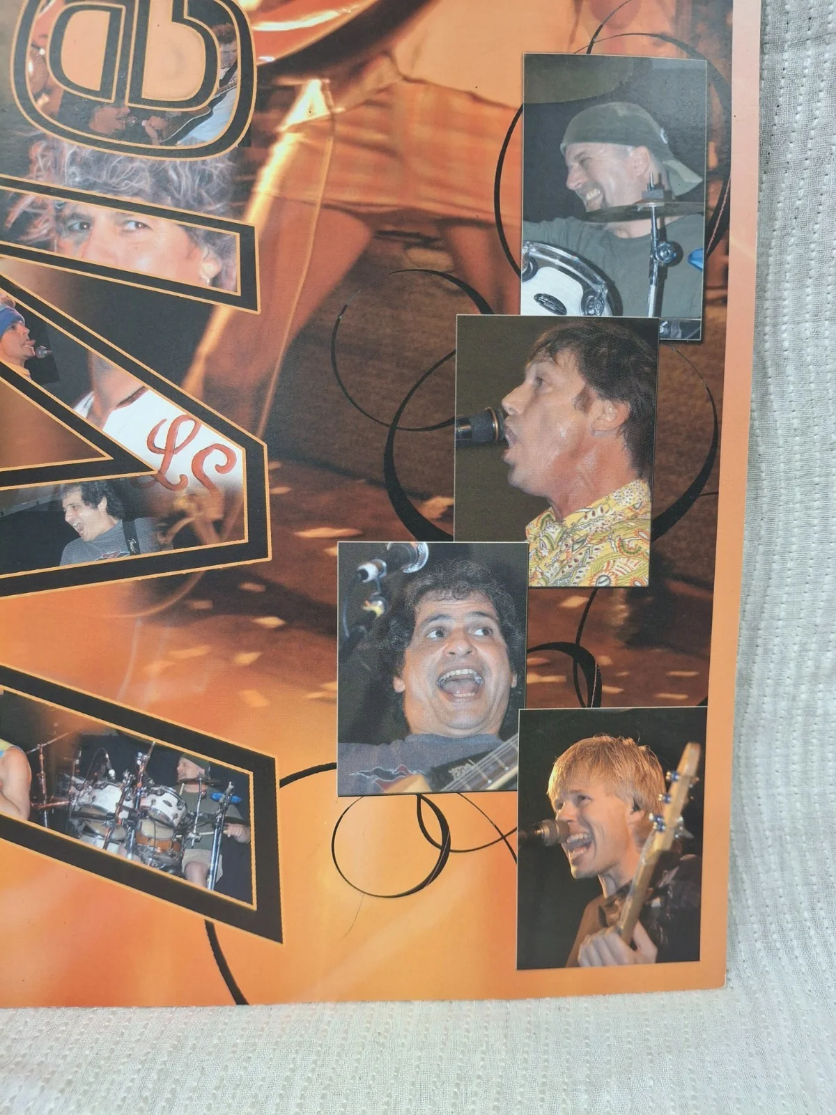 The Menus Signed Concert Poster NO COA One Signature, изображение 4