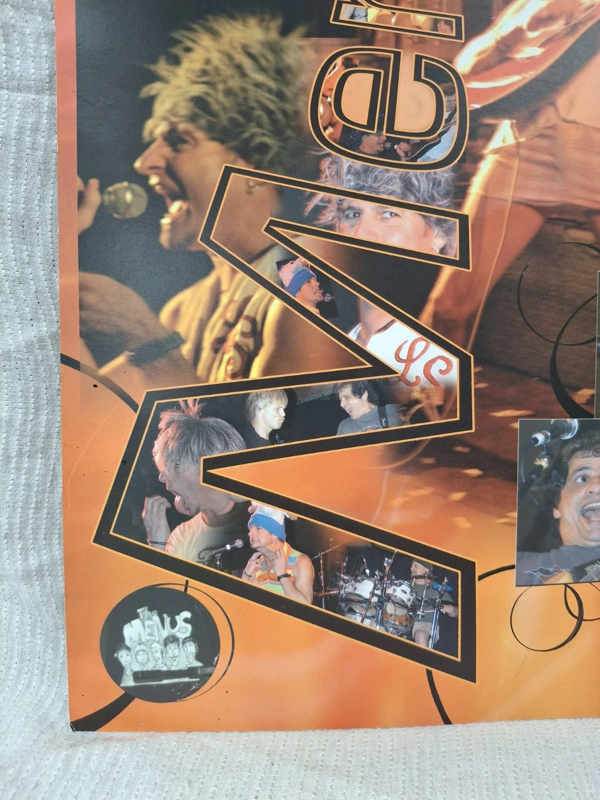 The Menus Signed Concert Poster NO COA One Signature, изображение 5