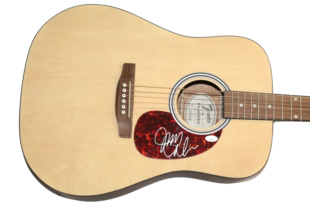 Judy Collins — Judy Collins Signed Autograph Full Size Fender Acoustic Guitar w/ JSA COA