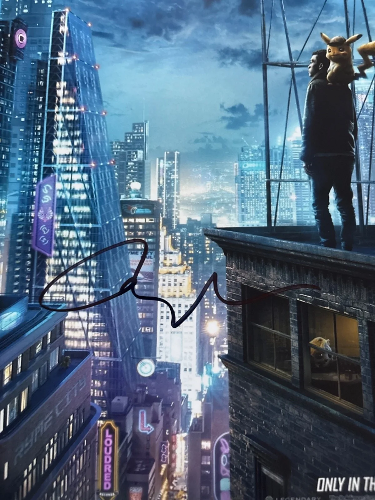Ryan Reynolds — Ryan Reynolds signed photo 12X18 exact proof JSA COA autograph Detective Pikachu, изображение 3