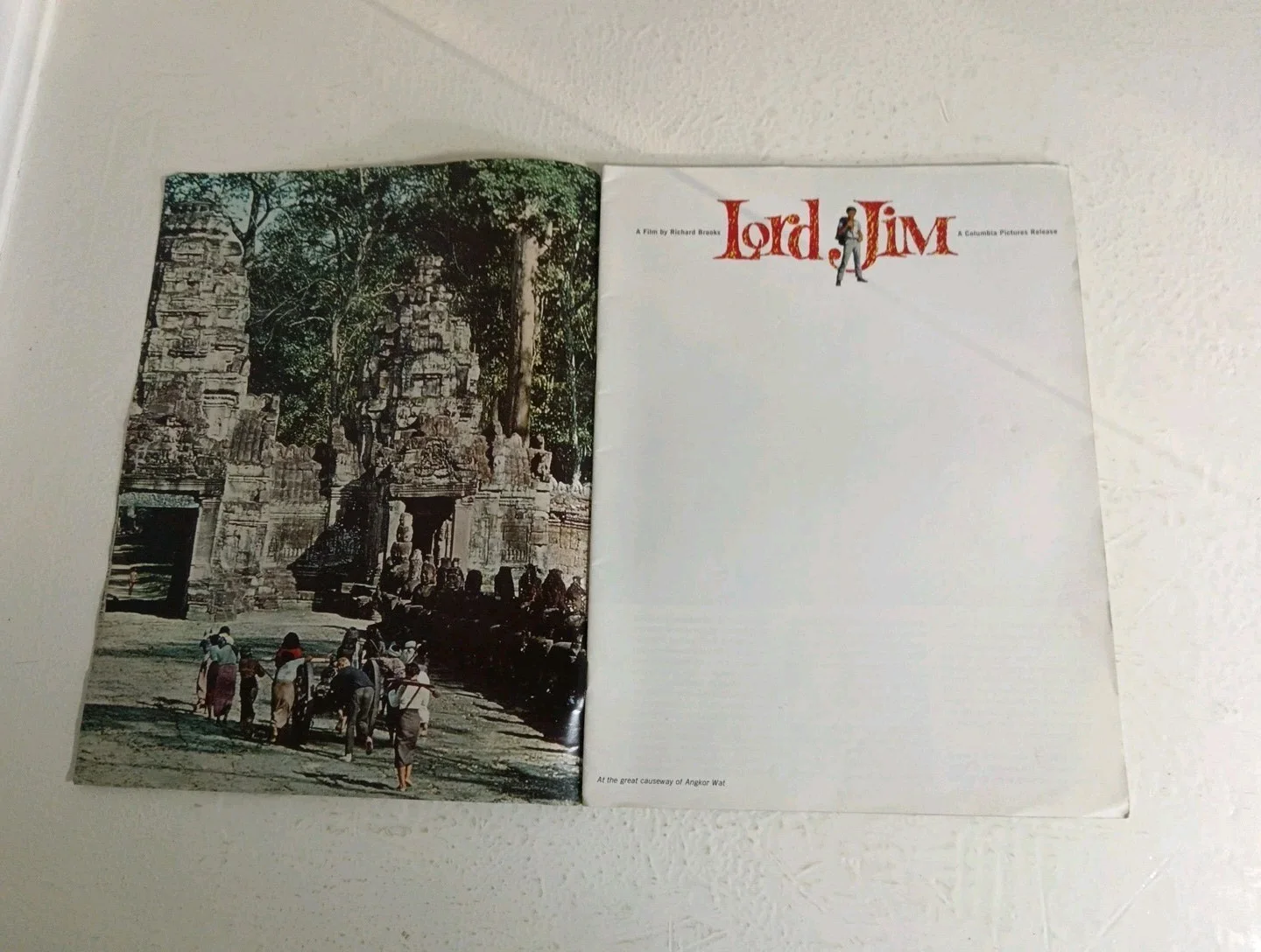 Cinema Film Movie Souvenir Programme "Lord Jim" 1965 by Richard Brooks, изображение 3