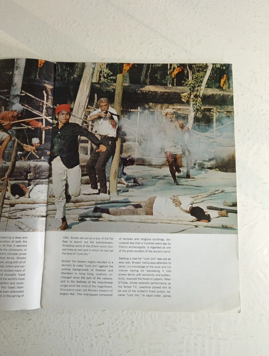 Cinema Film Movie Souvenir Programme "Lord Jim" 1965 by Richard Brooks, изображение 5