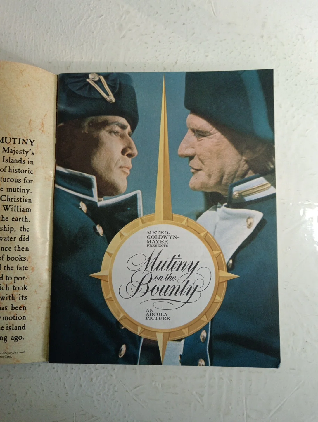 Mutiny On The Bounty MGM Souvenir Book 1962 Marlon Brando, изображение 4