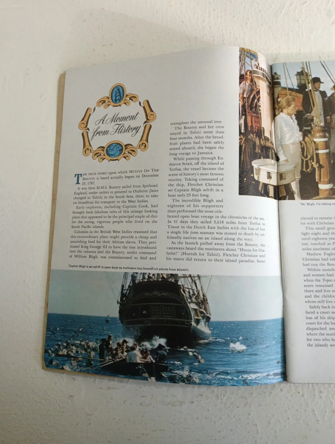Mutiny On The Bounty MGM Souvenir Book 1962 Marlon Brando, изображение 5