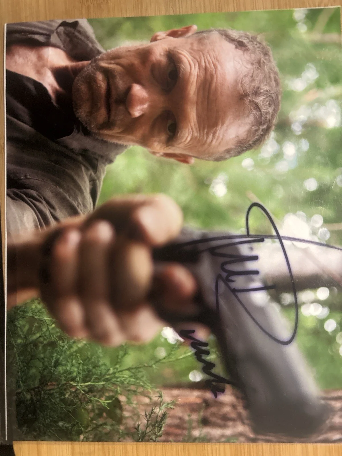 Michael Rooker — Michael Rooker Signed 8x10 Photo • Merle Dixon • The Walking Dead