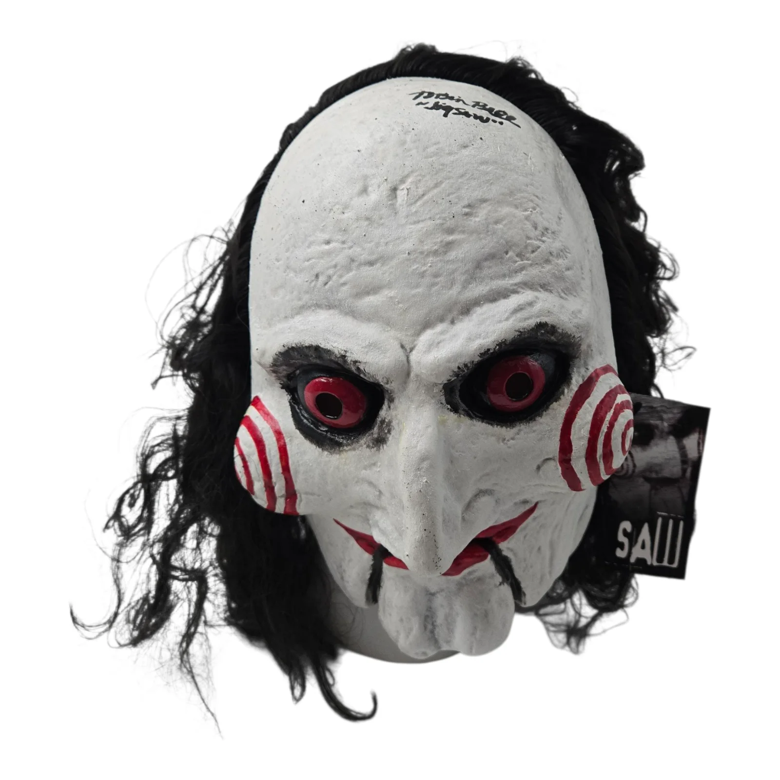 Tobin Bell — Tobin Bell Signed Mask SAW Jigsaw Billy Trick or Treat Autograph Beckett COA 72, image 2