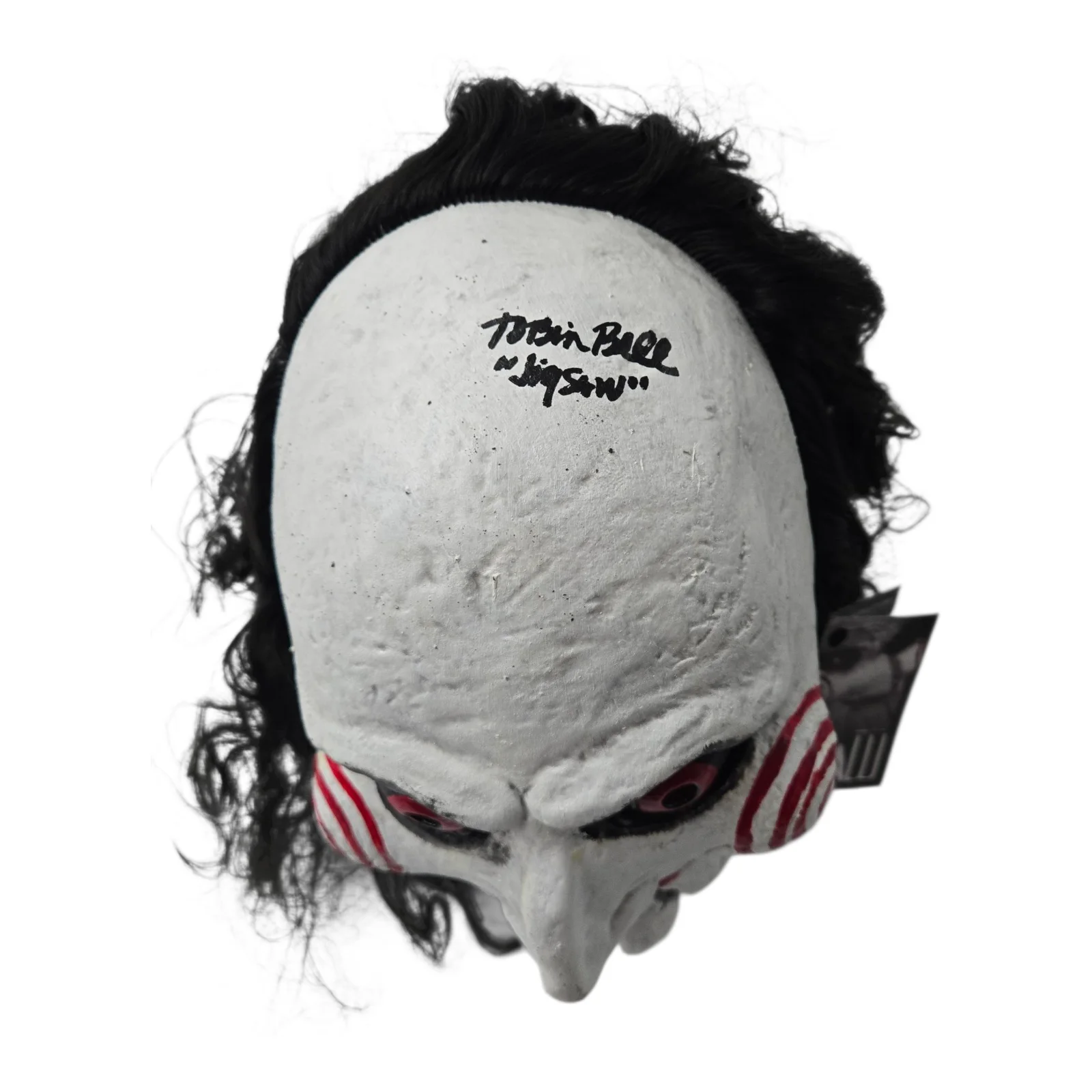 Tobin Bell — Tobin Bell Signed Mask SAW Jigsaw Billy Trick or Treat Autograph Beckett COA 72, image 3