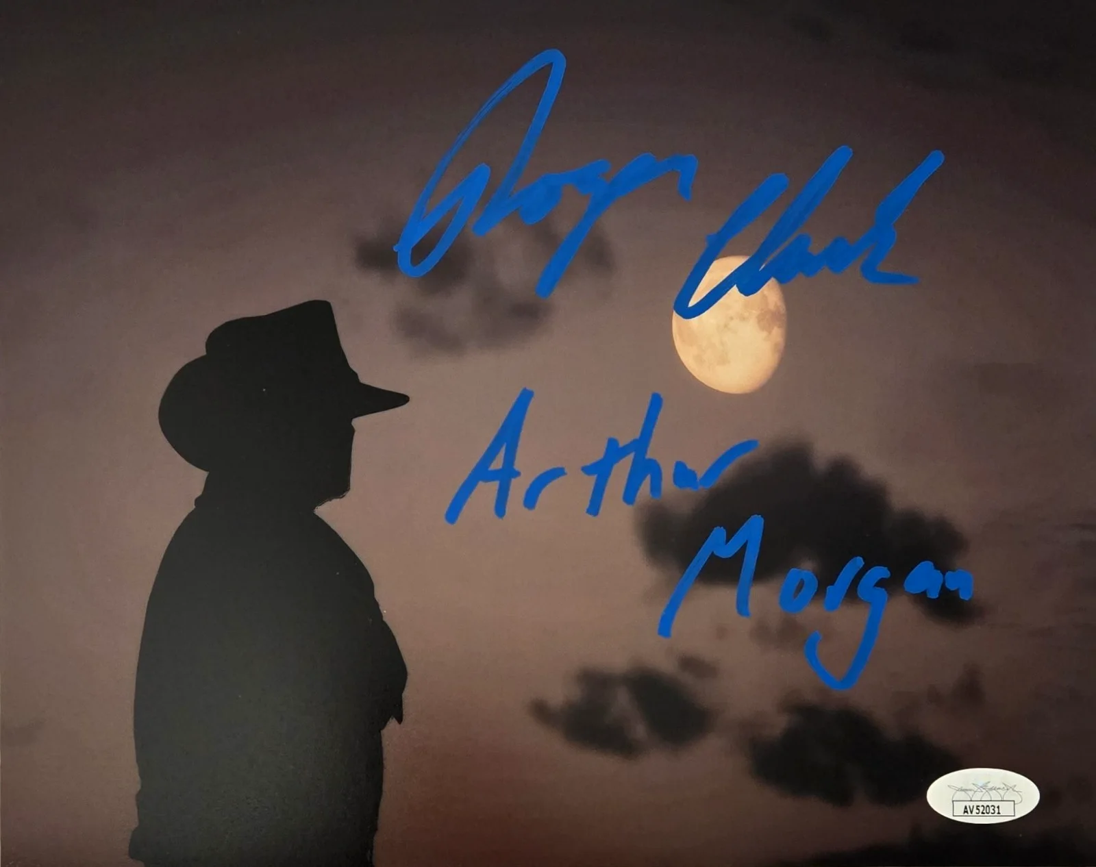 Roger Clark — Arthur Morgan Signed Photo Red Dead Redemption Roger Clark Autograph 8x10 JSA 31