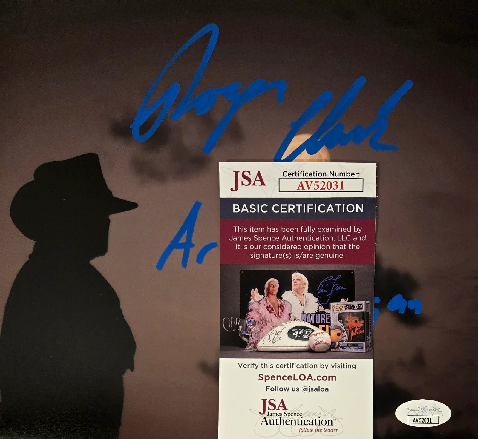 Roger Clark — Arthur Morgan Signed Photo Red Dead Redemption Roger Clark Autograph 8x10 JSA 31, изображение 2