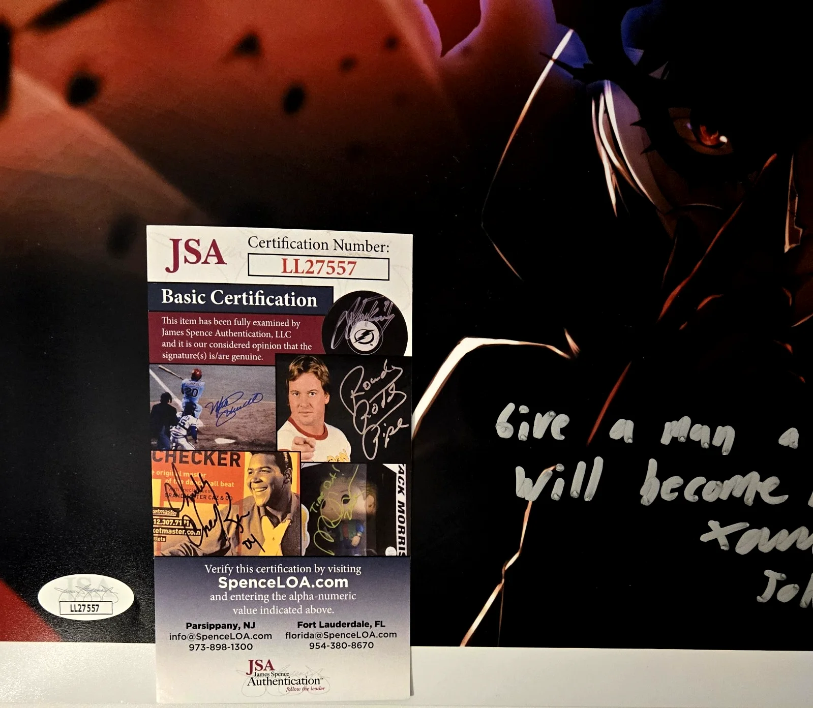 XANDER MOBUS — Xander Mobus Signed Photo Persona Joker Ren Video Game Autograph JSA COA 557, image 2