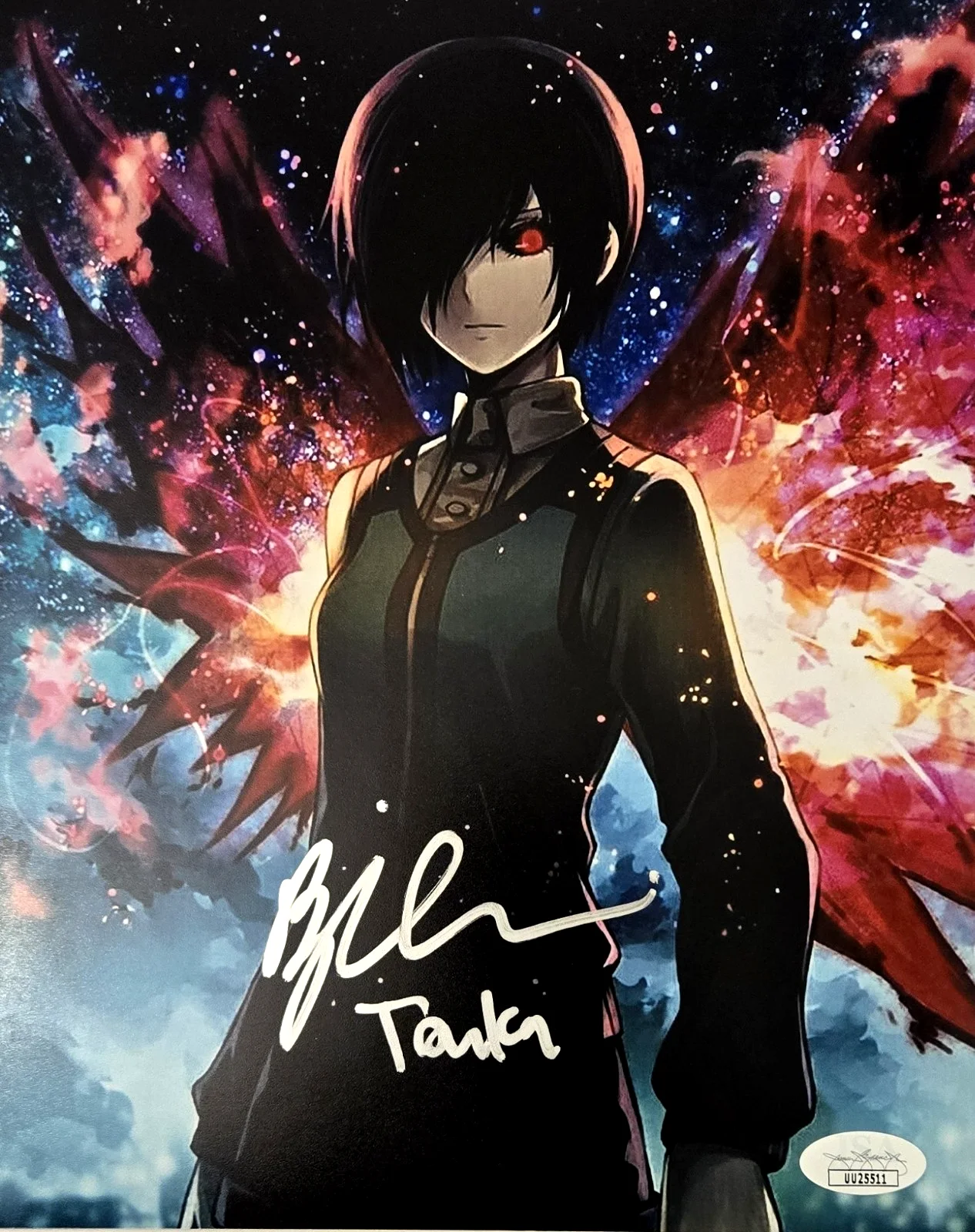 Brina Palencia — Touka Kirishima Signed Photo Tokyo Ghoul Brina Palencia Autograph 8x10 JSA COA 1