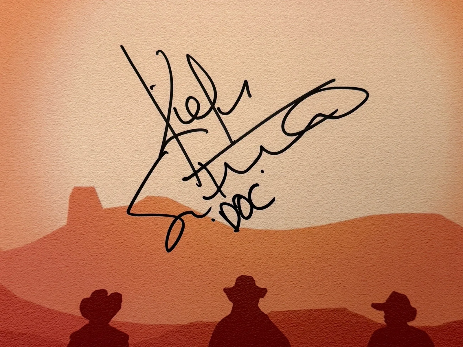 Kiefer Sutherland — Kiefer Sutherland SIGNED Young Guns 11x17 Photo EXACT PROOF JSA COA Actor A, изображение 2