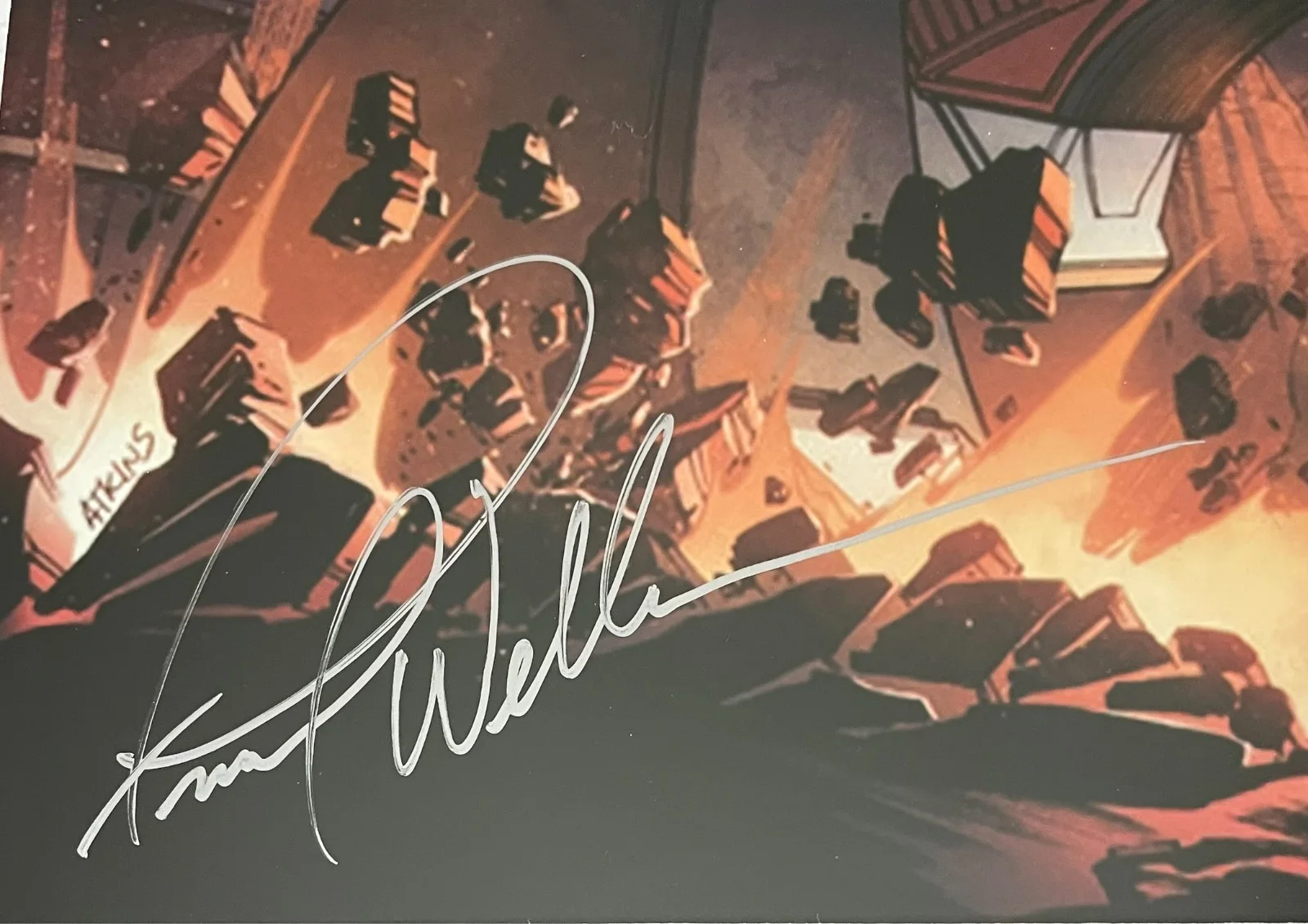 Frank Welker — Frank Welker & Peter Cullen Signed Transformers Photo Framed Display Beckett COA, image 4