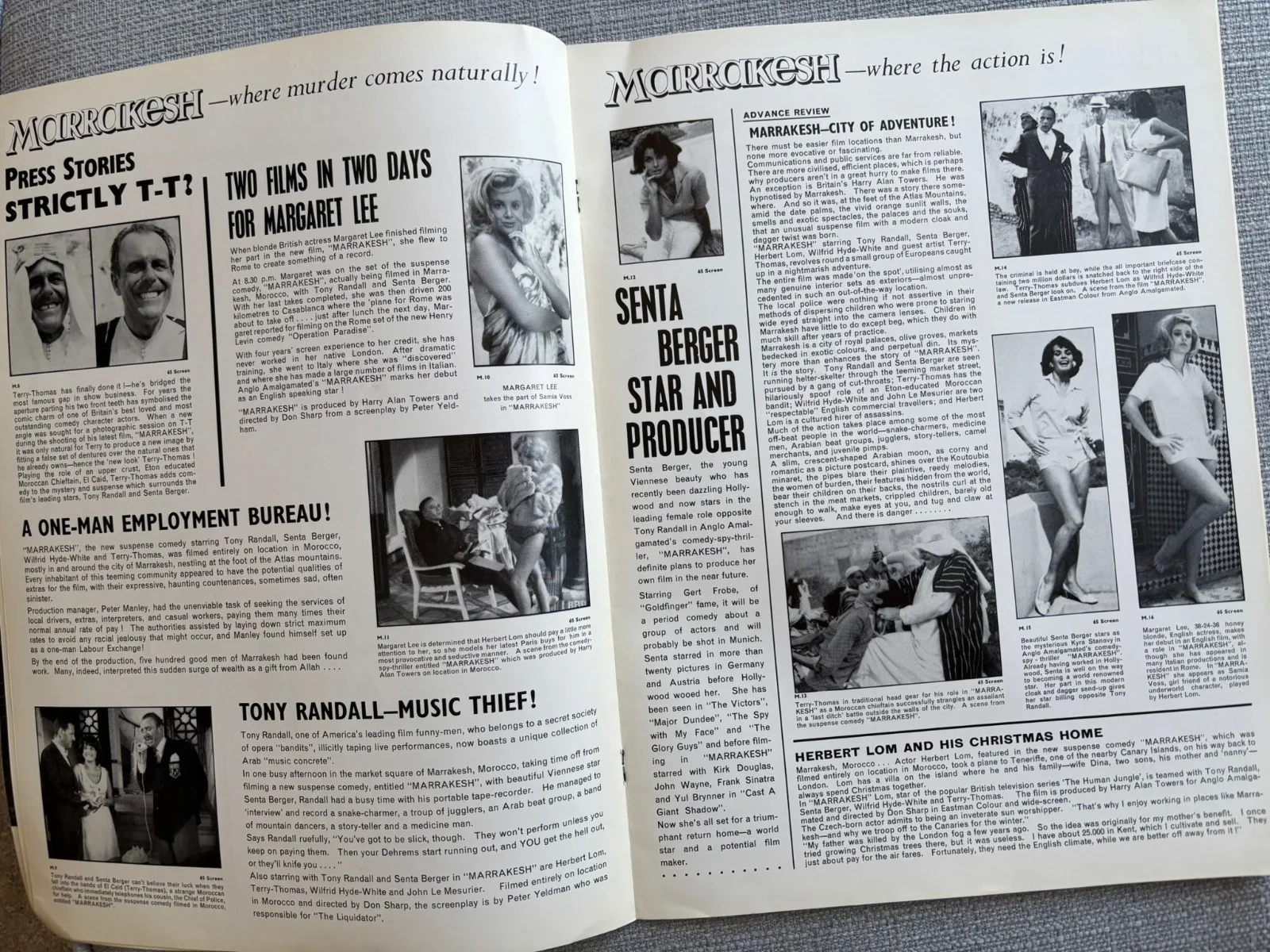 Harry Alan Towers. Vintage exploitation Klaus Kinski Senta Berger, Terry-Thomas, изображение 4