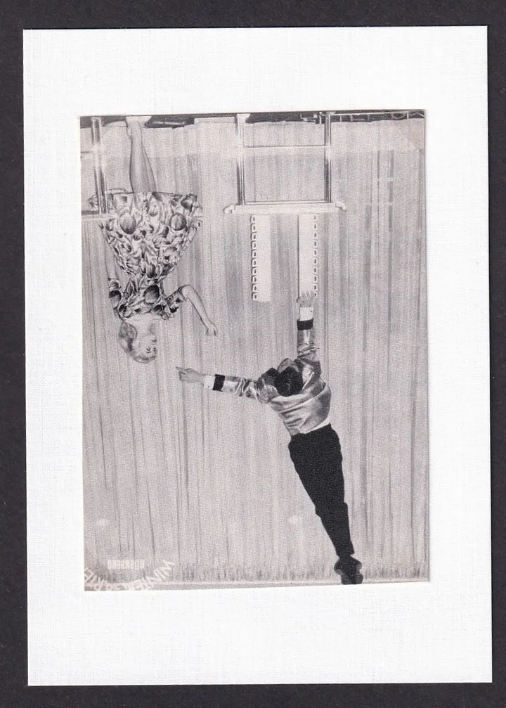 CLAUS BEECKEN German Variety Artist & Entertainer 1961 signed sheet & picture, изображение 2