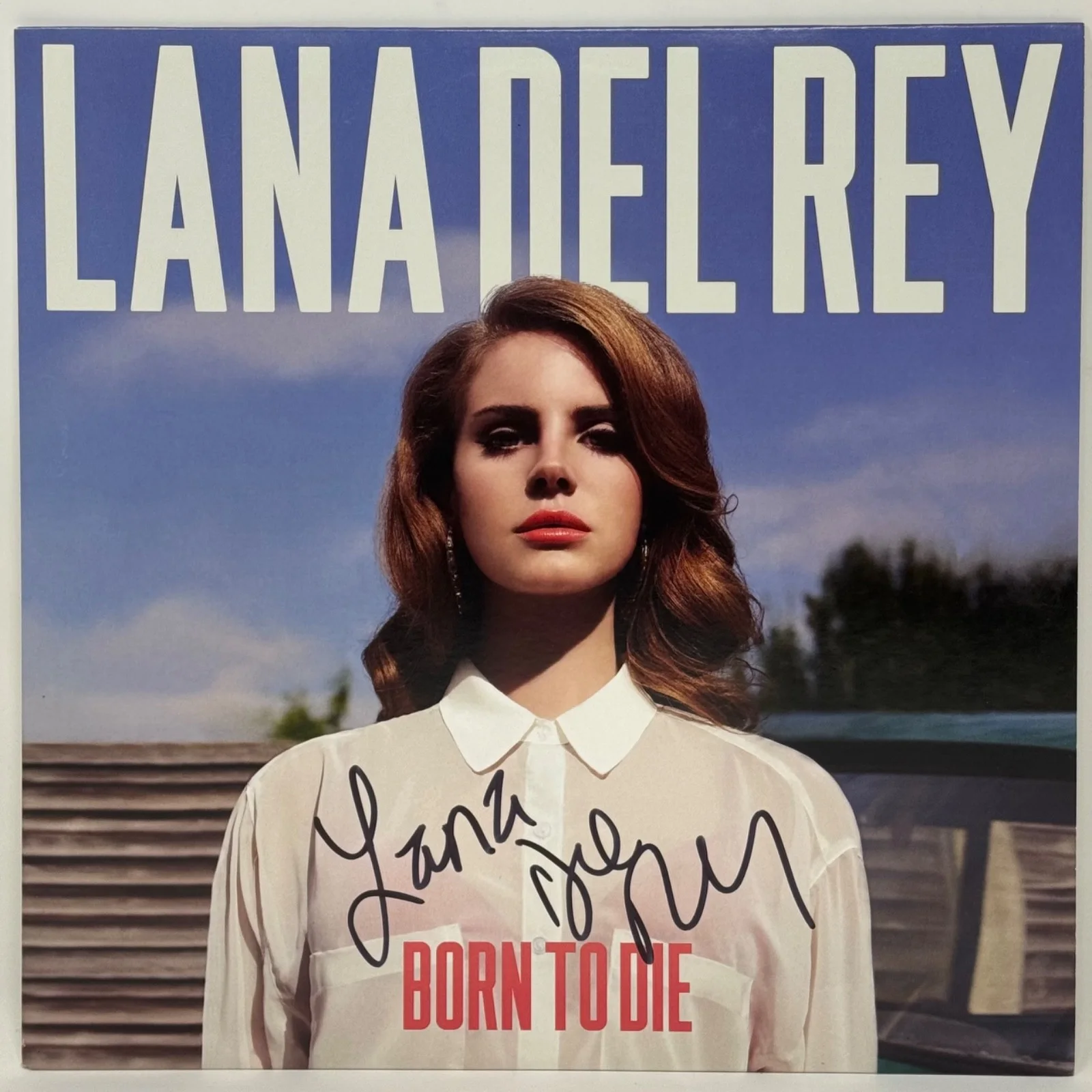 Lana Del Rey — Lana Del Rey "Born To Die" Signed Autograph Vinyl Record Album LP Beckett COA