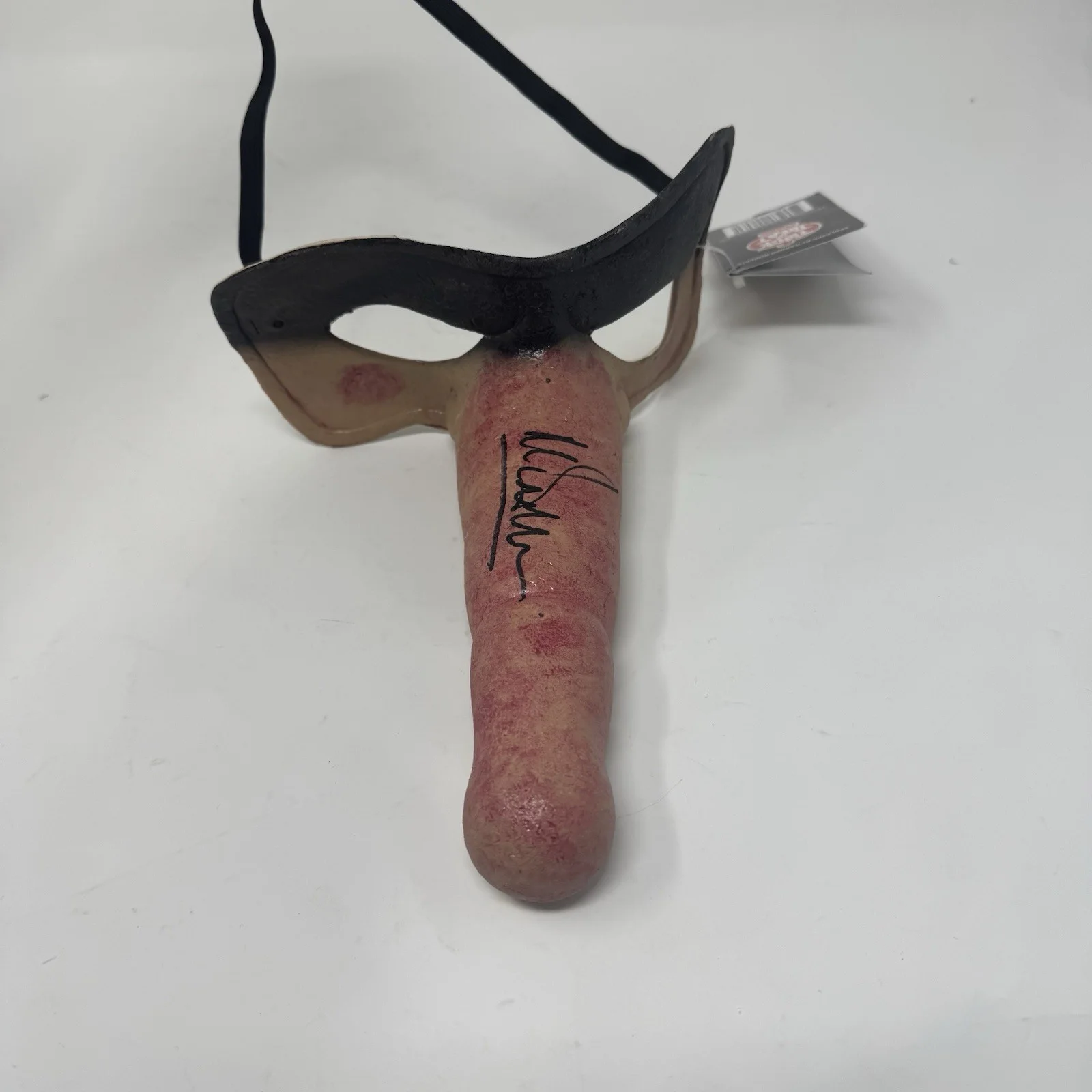 Malcolm McDowell — Malcolm McDowell Signed Autograph A Clockwork Orange Alex Droog Mask Beckett COA, image 4