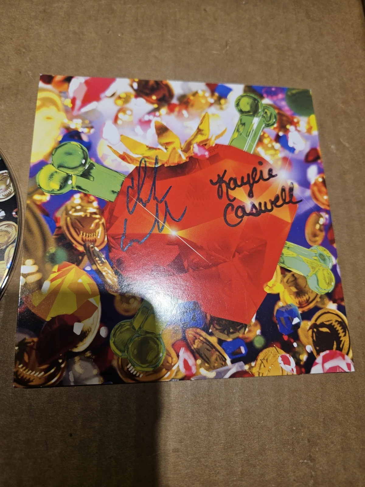 COVER SIGNED Berried Alive - Berried Treasure Autographed Signed CD, image 2