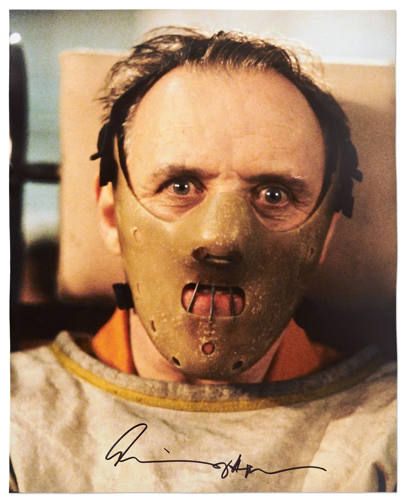 Anthony Hopkins Signed 20" x 16" "Silence of the Lambs" Photo Hologram COA from, изображение 2