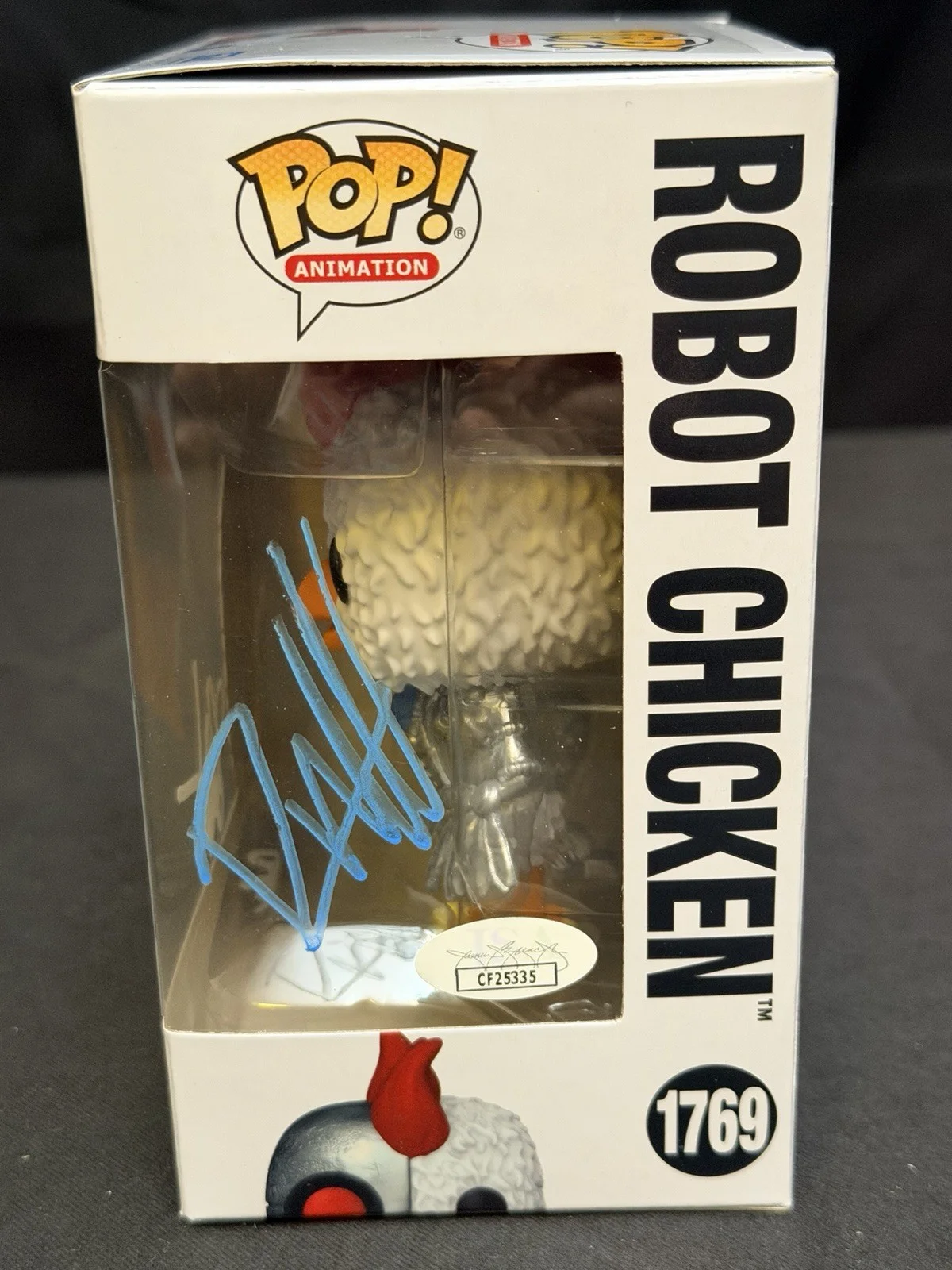 SETH GREEN RAYMOND OCHOA — SETH GREEN /RAYMOND OCHOA SIGNED ROBOT CHICKEN FUNKO POP STAR WARS RARE JSA, изображение 3
