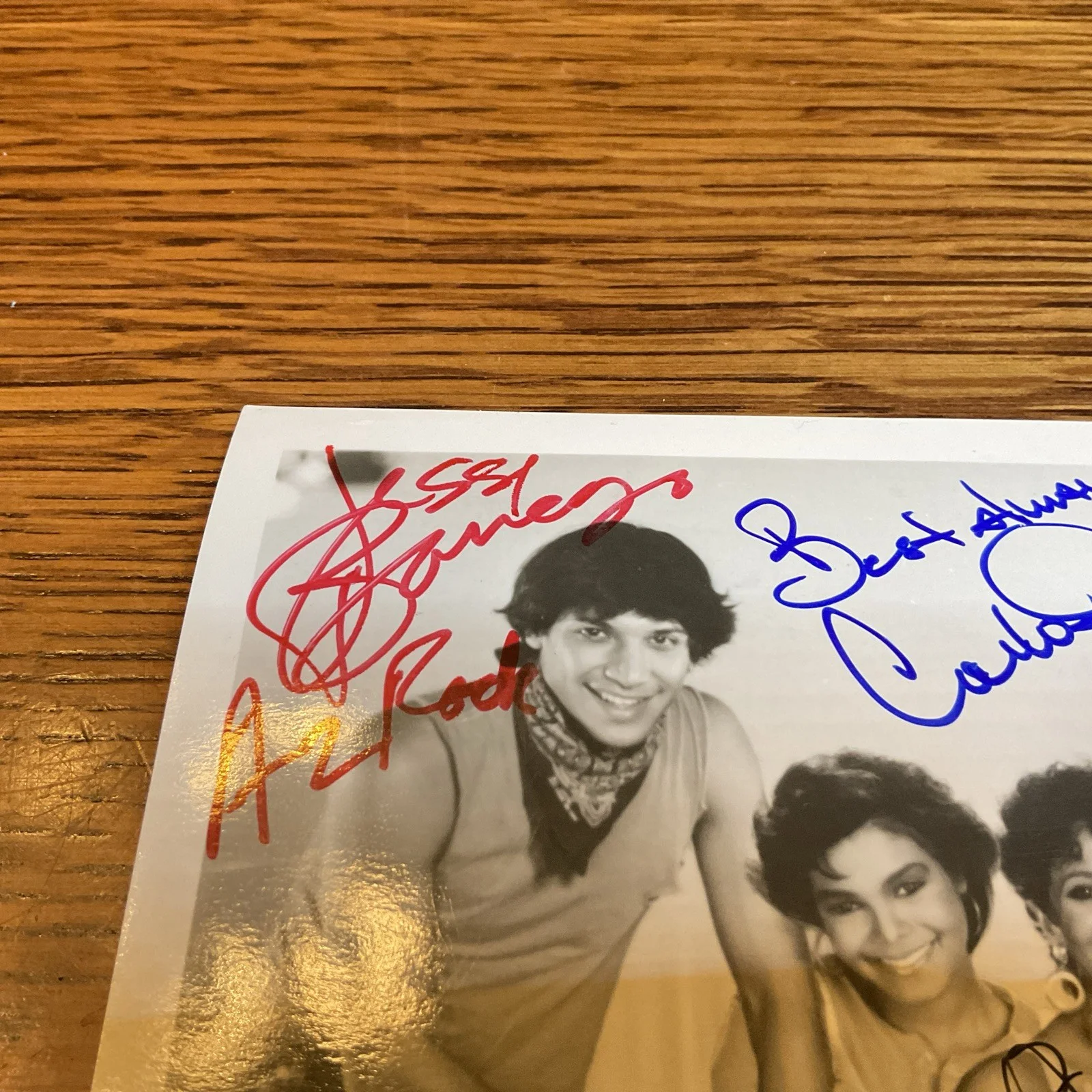 "FAME" AUTOGRAPH CAST 8X10 PHOTO 8 SIGNATURES, image 2