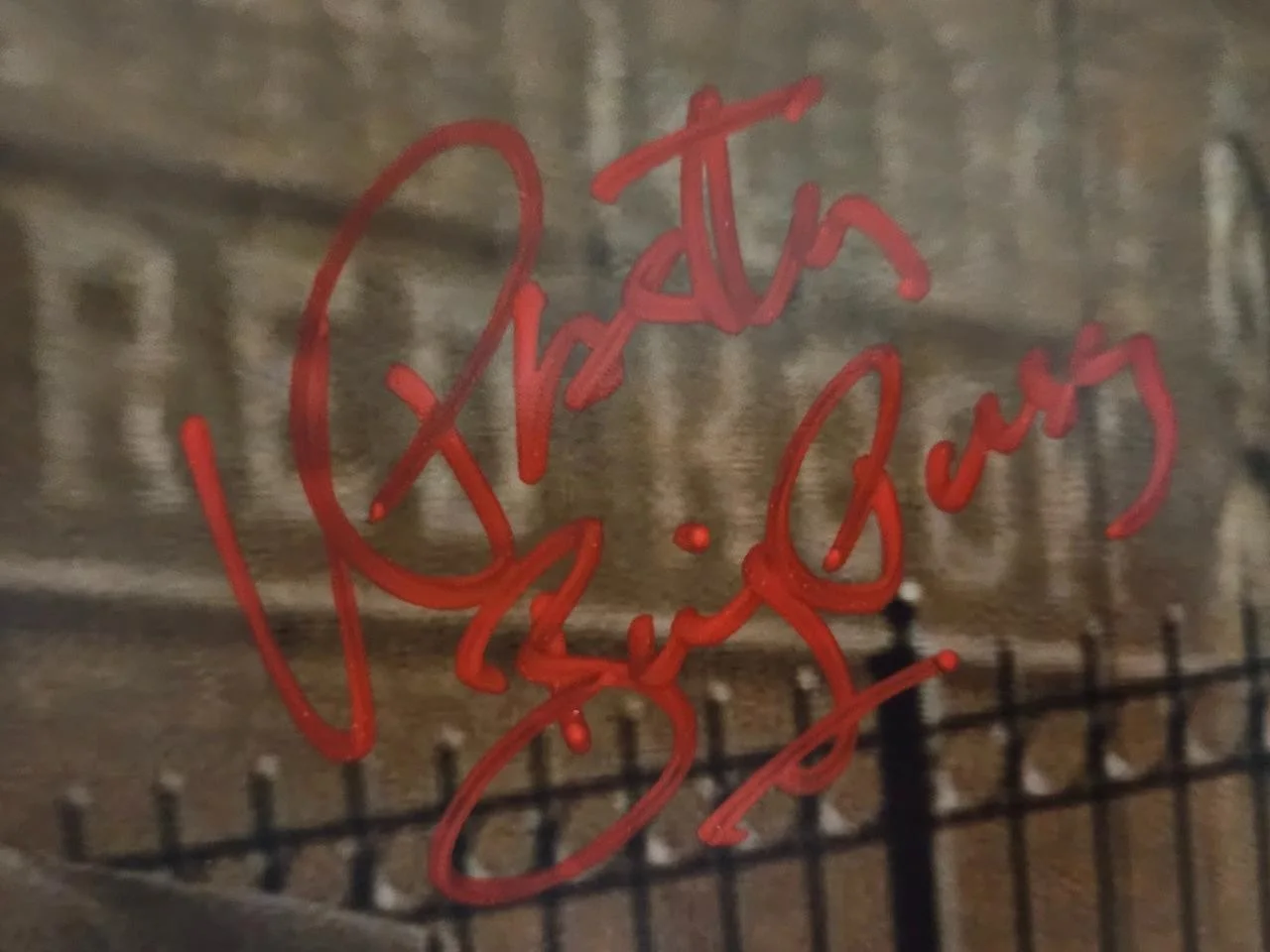 VINCENT PASTORE — VINCENT PASTORE BIG PUSS SIGNED AUTOGRAPHED 8X10 PHOTO SOPRANOS AUTHENTIC COA, image 2