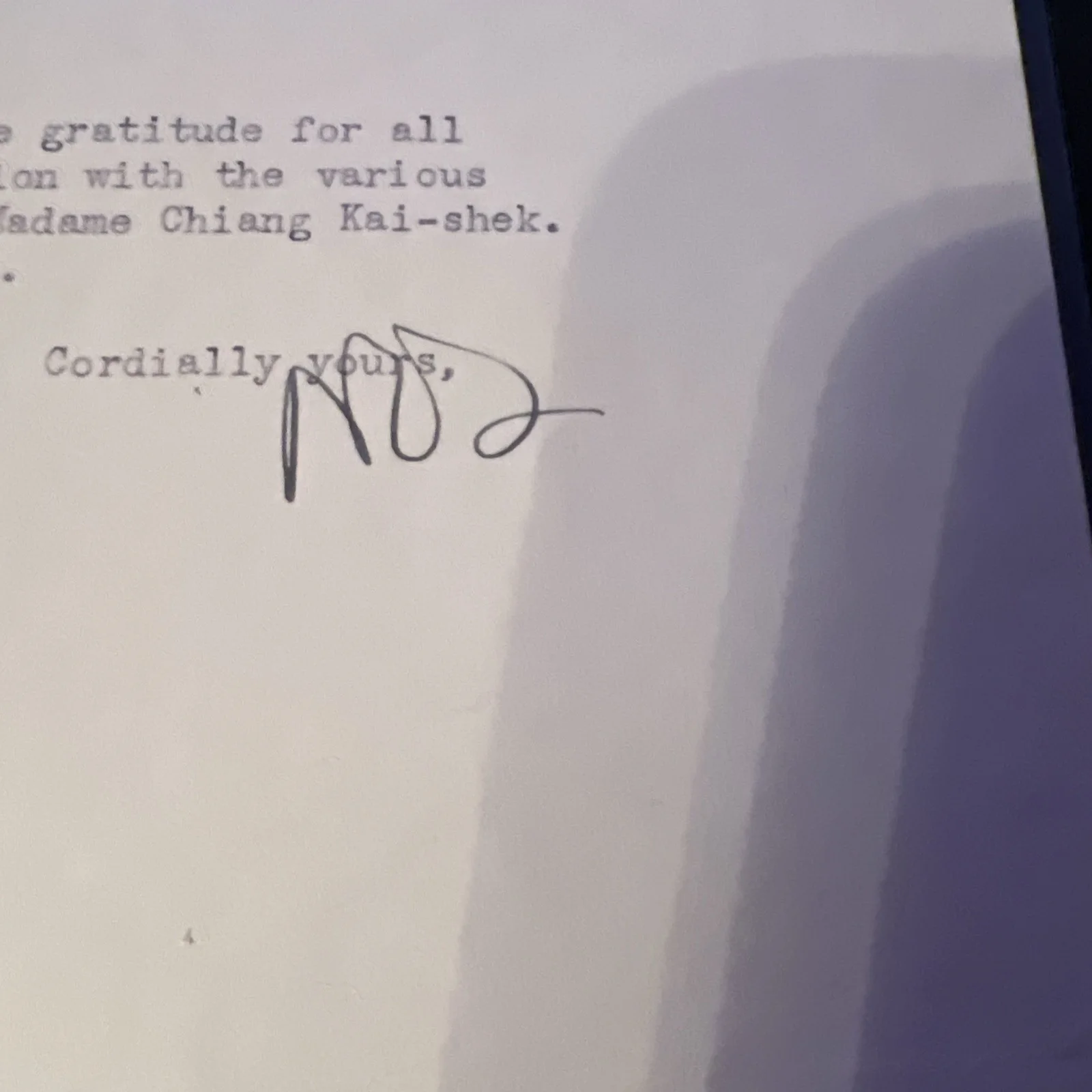 David O Selznick — DAVID O SELZNICK Typed Letter Signed 1943 Autograph Entertainment ￼, image 2