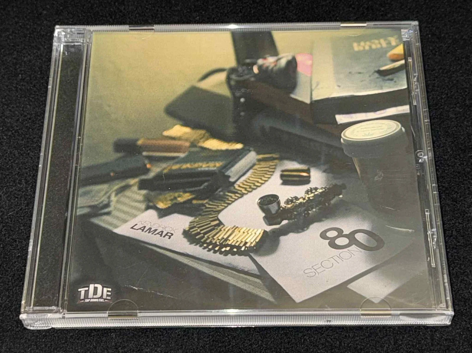 Kendrick Lamar Signed Section.80 CD JSA LOA Autograph Rapper, image 3