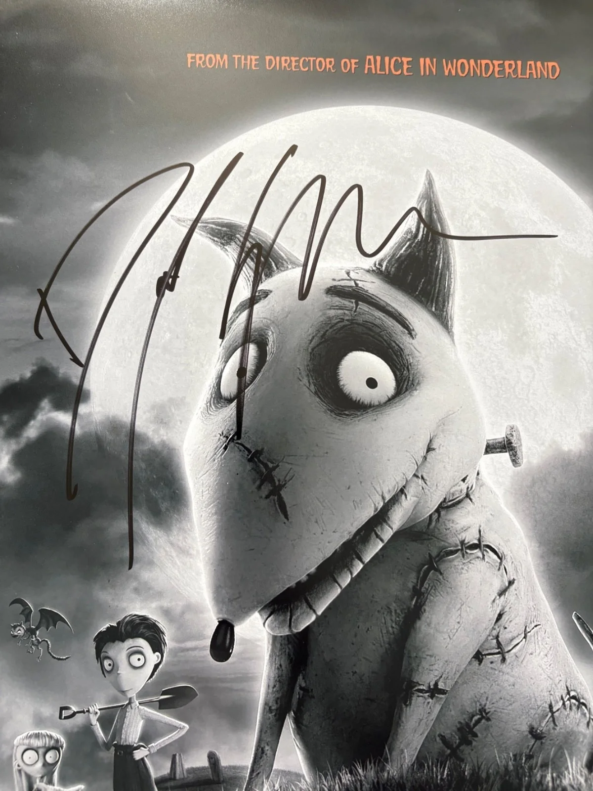 Danny Elfman — Danny Elfman signed photo 12X18 JSA COA exact proof auto Frankenweenie, image 3