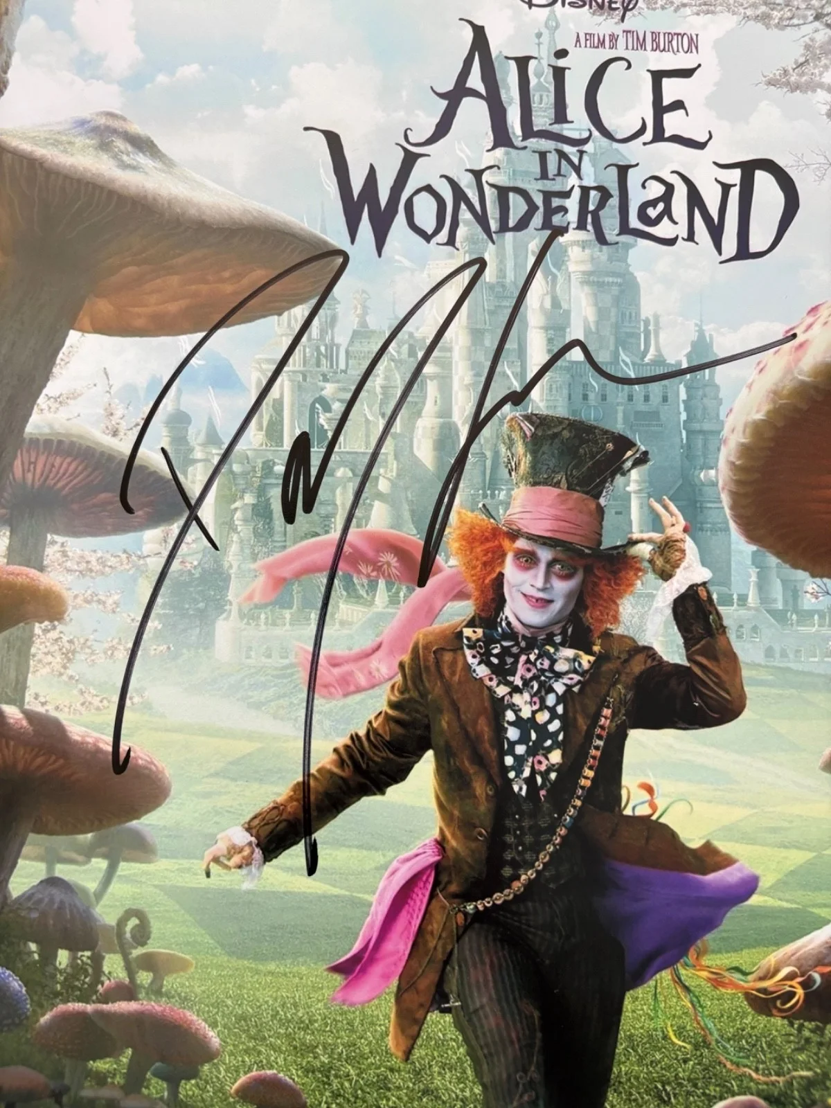 Danny Elfman — Danny Elfman signed photo 12X18 JSA COA exact proof autographed Alice Wonderland, image 3