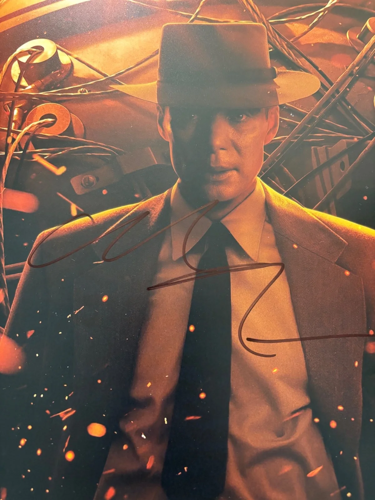 Cillian Murphy — Cillian Murphy signed photo 12X18 JSA COA proof autographed Oppenheimer, image 2