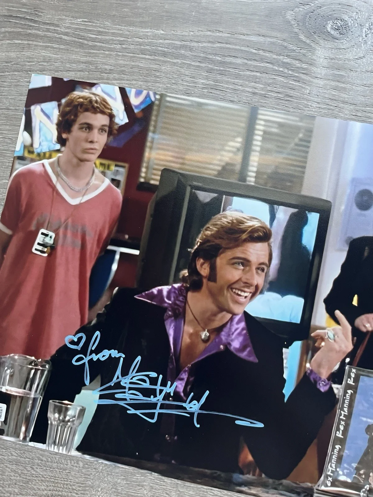 Maxwell Caulfield — Maxwell Caulfield Signed Rex Manning 11x14 Photo Beckett COA Empire Records, image 3