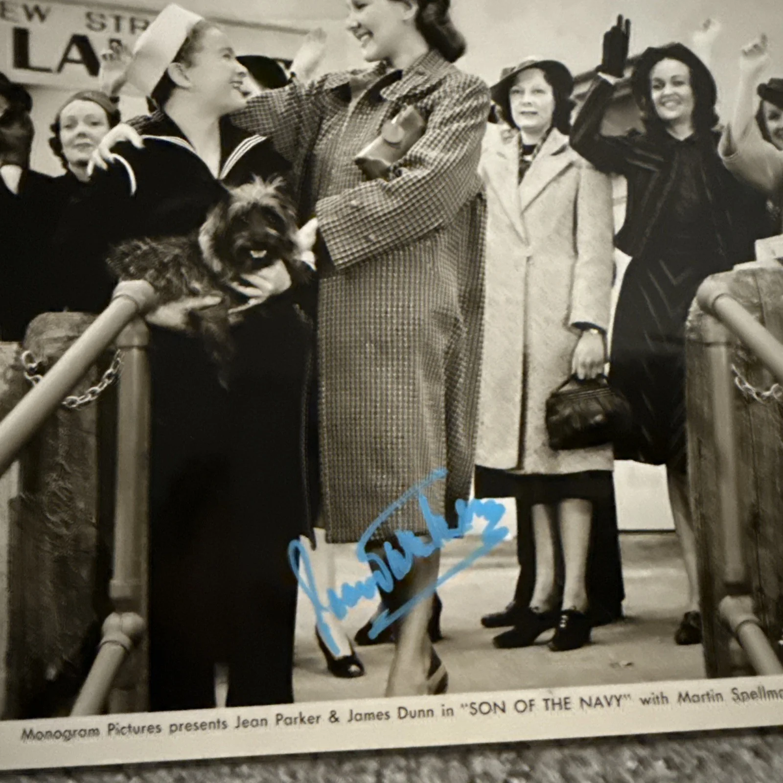 Jean Parker SIGNED PHOTO Autograph COA 8x10 Son Of The Navy 1940, изображение 4