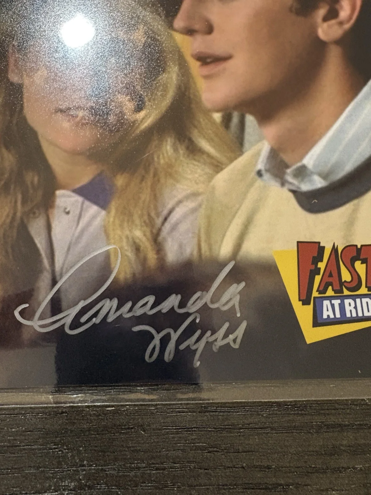 Amanda Wyss — Amanda Wyss Fast Times At Ridgemont High Signed 8x10 Auto Photo Bam Box COA, изображение 3